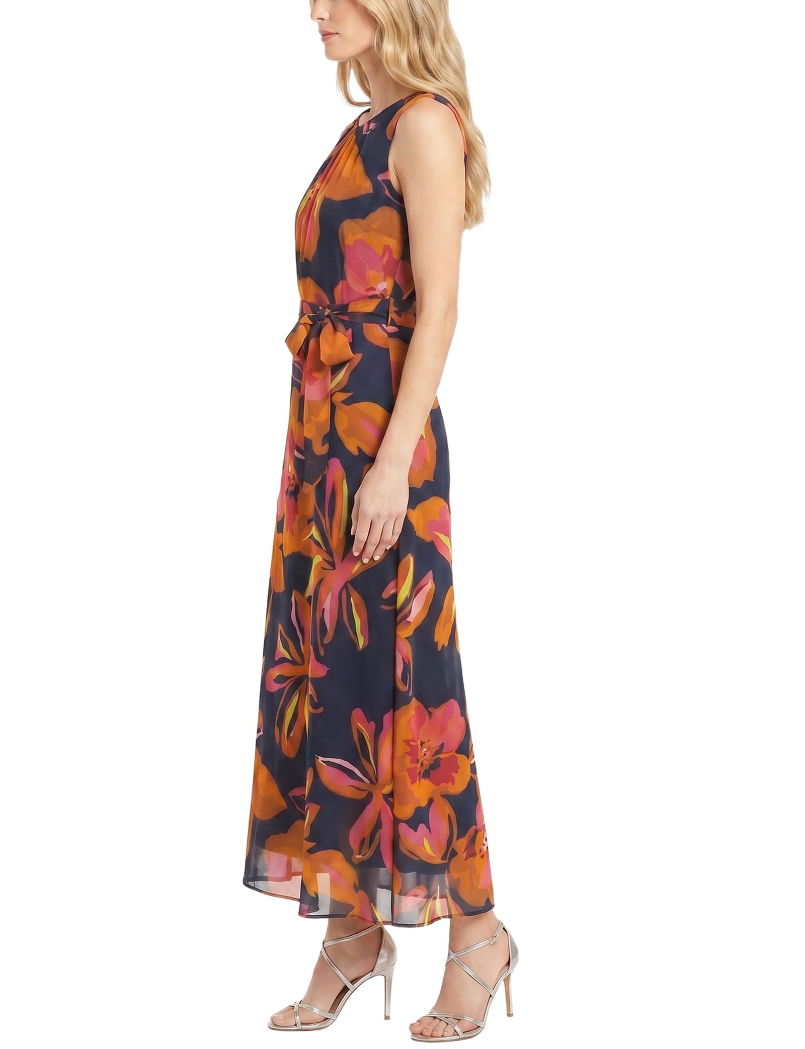 Petite Sleeveless Chiffon Maxi Dress thumbnail 2