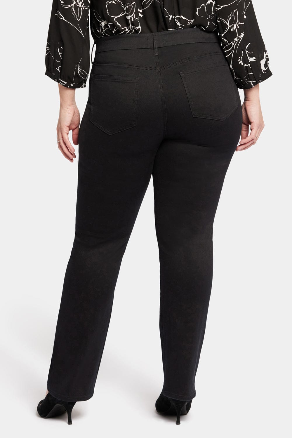 Waist-Match Marilyn Straight Jeans in Plus Size thumbnail 2