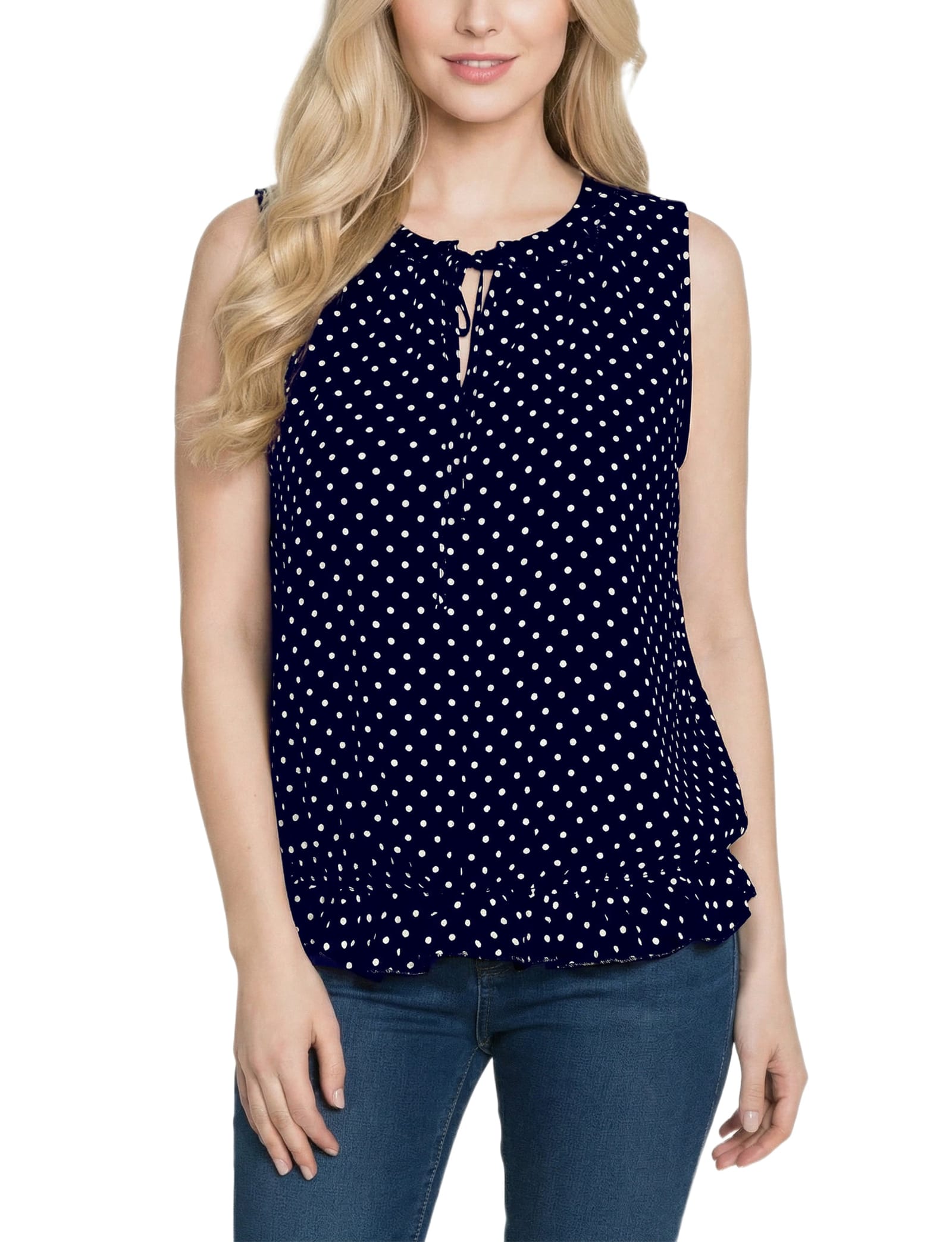 Navy White Dot / S