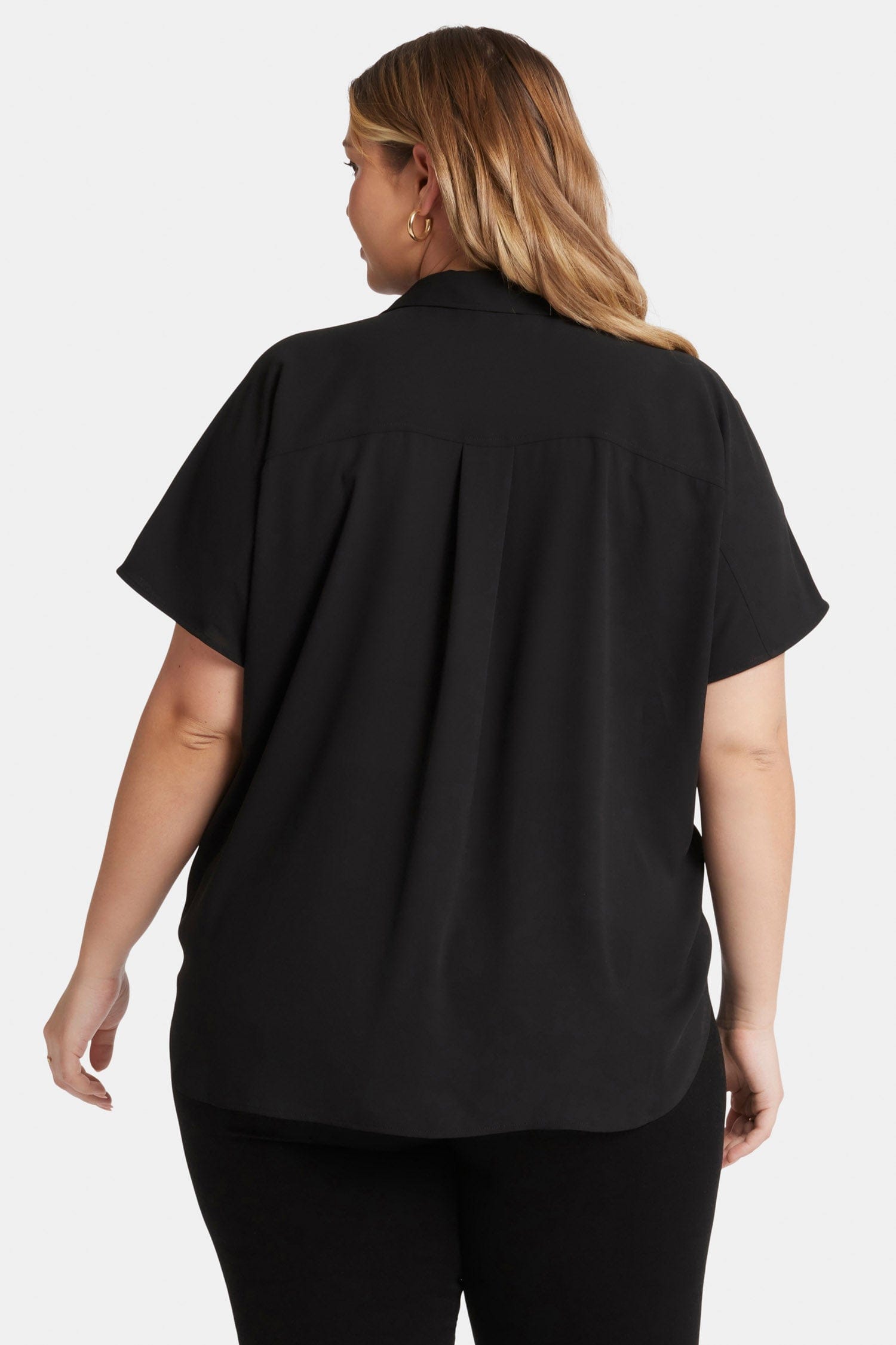Becky Short Sleeved Blouse in Plus Size thumbnail 2