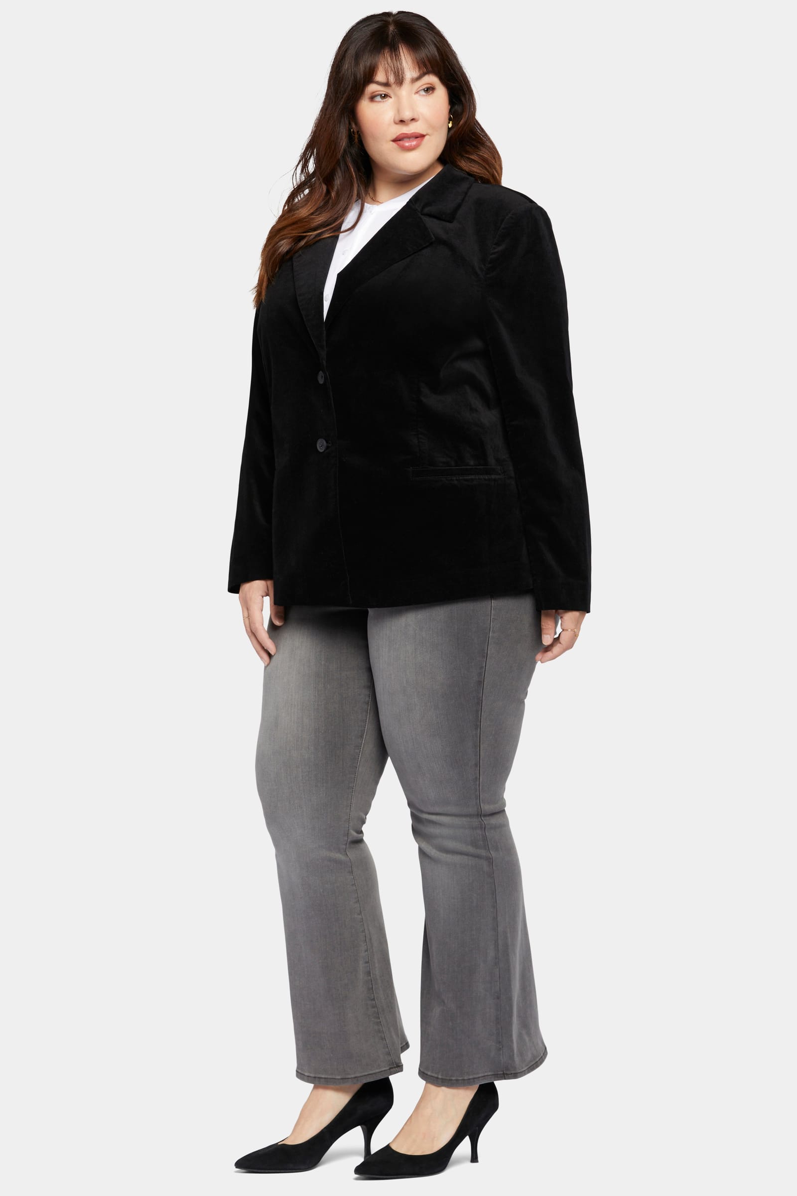 Classic Blazer Jacket in Plus Size thumbnail 3