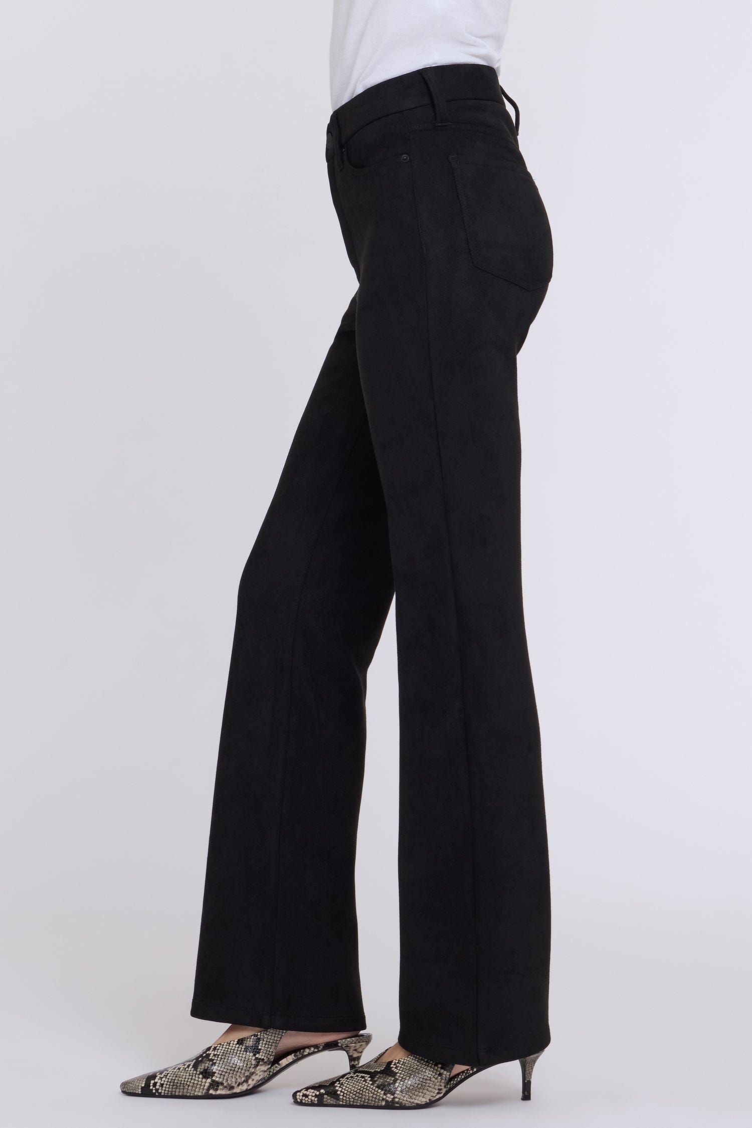 Faux Suede Brooklyn Bootcut Pants thumbnail 3