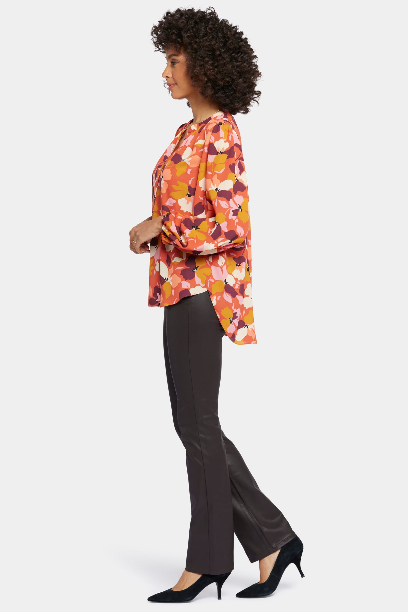 Puff Sleeve Popover Top thumbnail 3