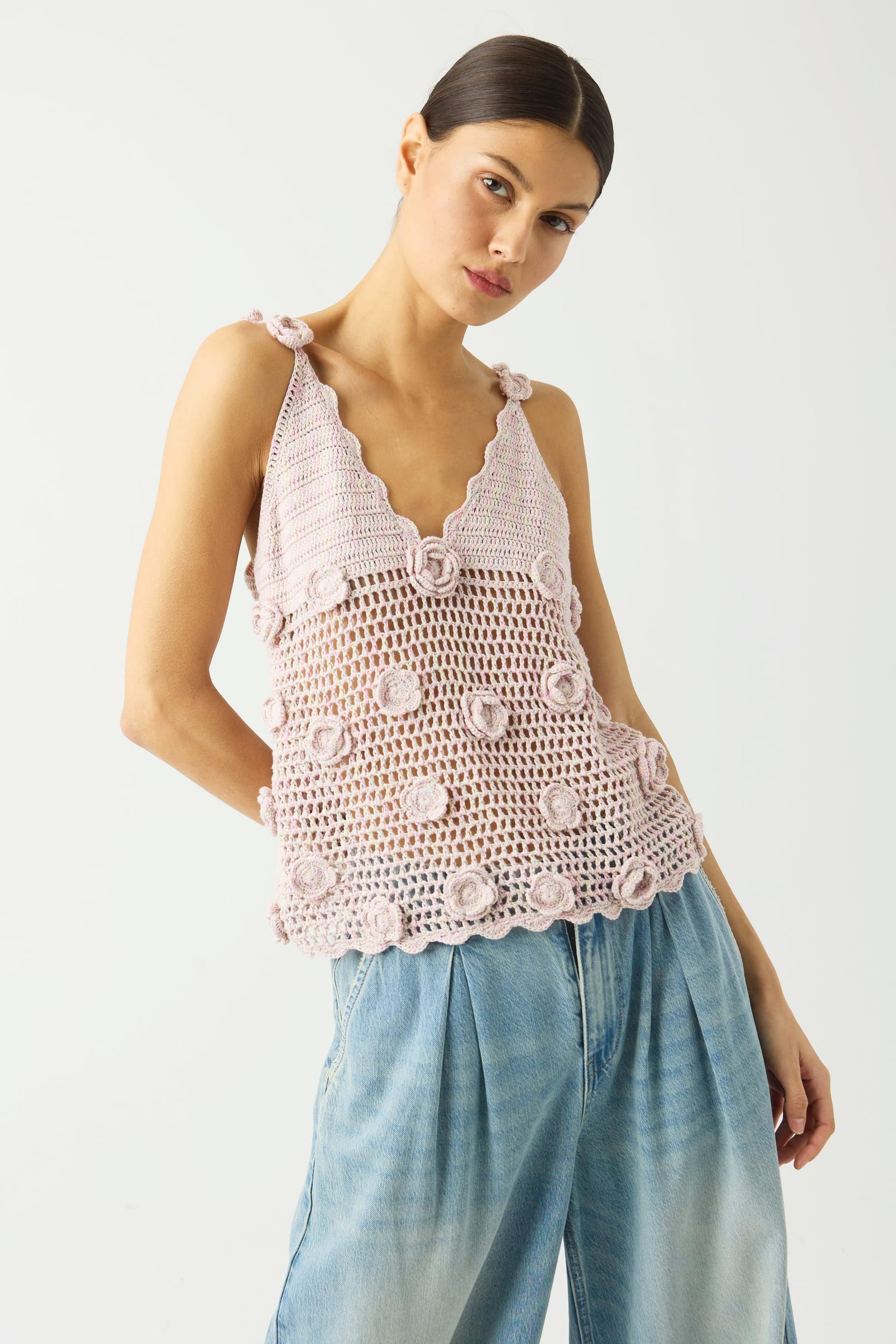 Twinkle Toes Crochet Tank thumbnail 3