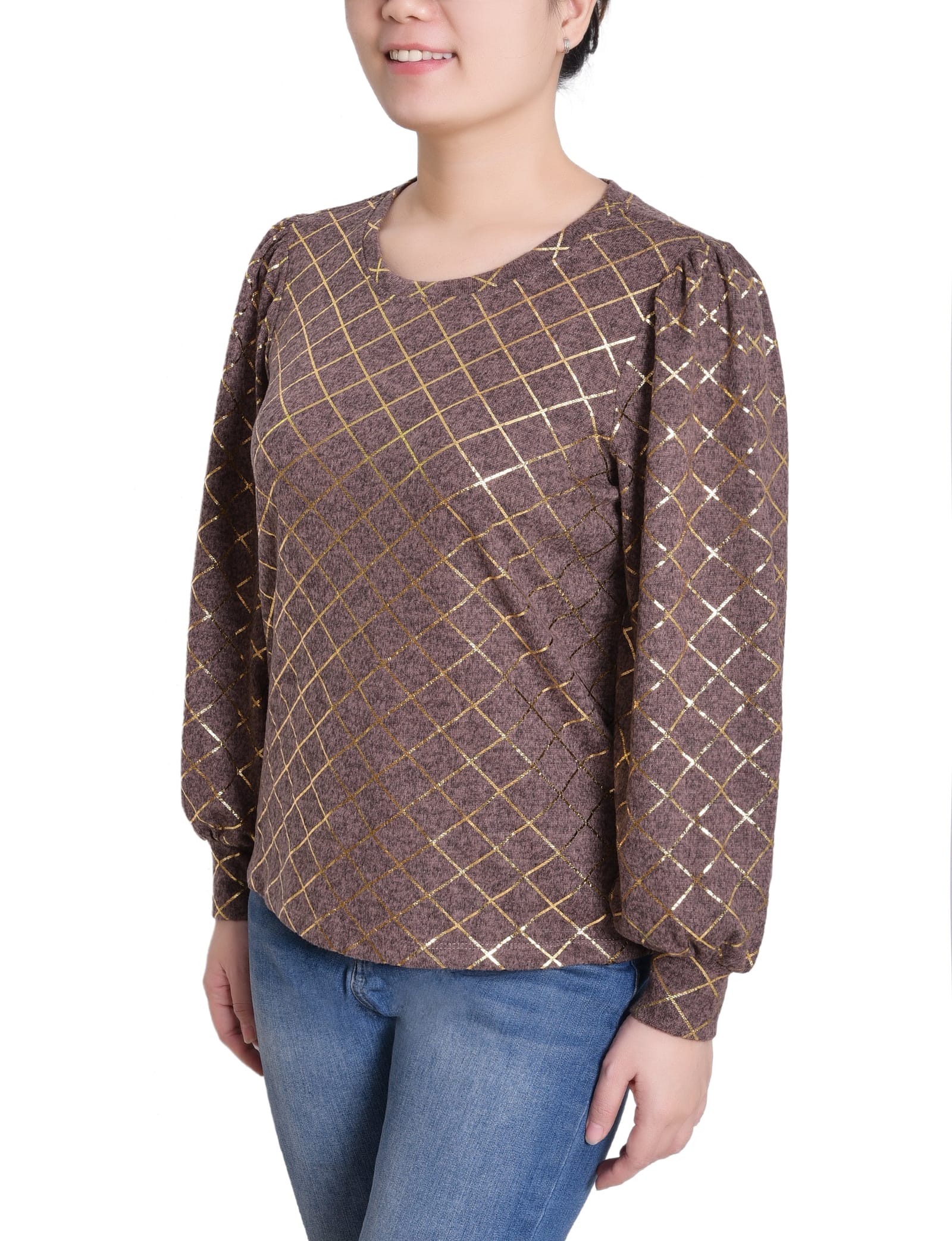Bishop Sleeve Pullover Top thumbnail 3