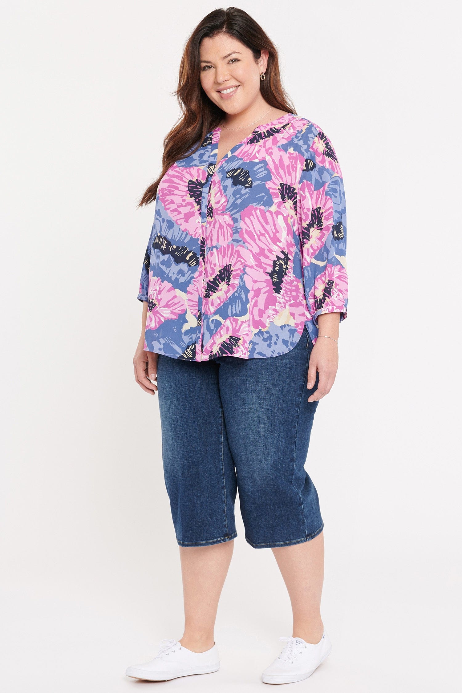 Pintuck Blouse in Plus Size thumbnail 3