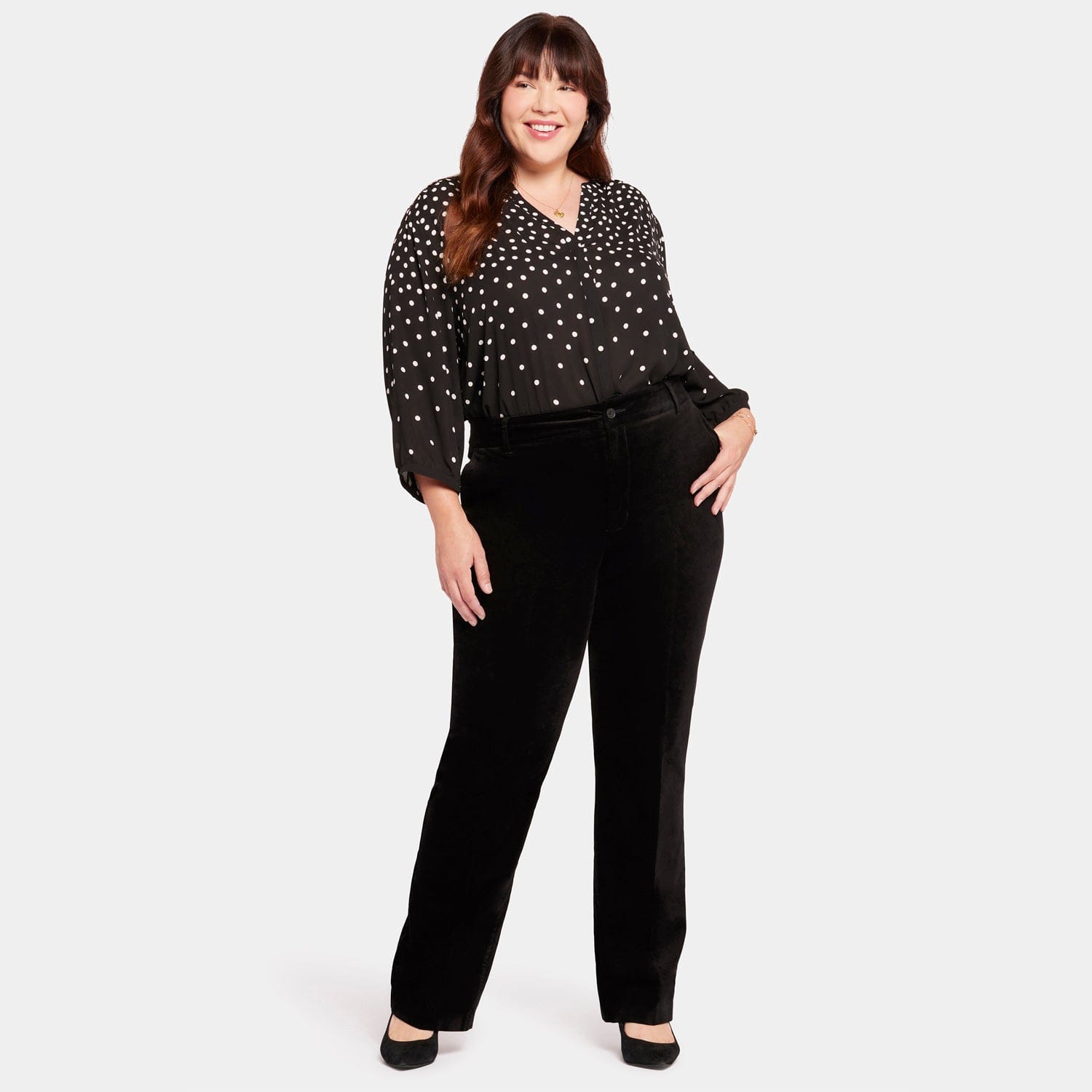 Straight Leg Trouser Pants in Plus Size thumbnail 7