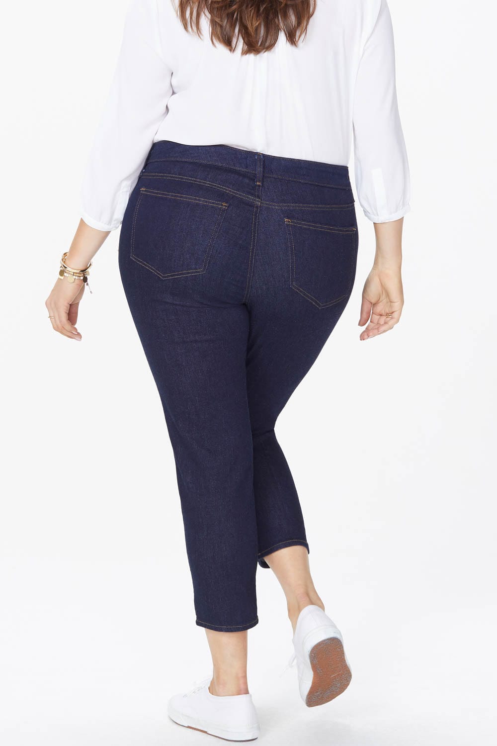 Alina Skinny Ankle Jeans in Plus Size thumbnail 3