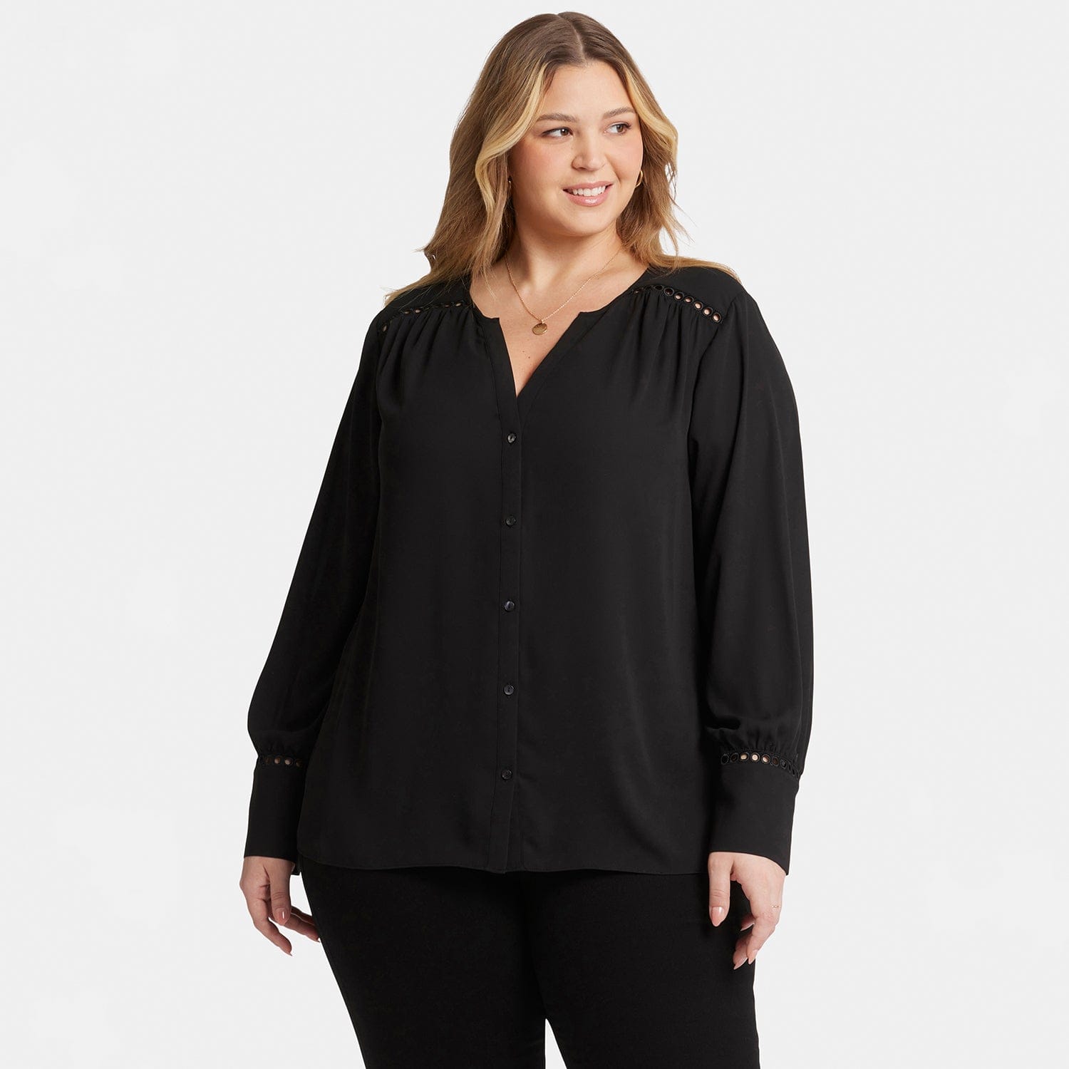 Liliana Peasant Blouse in Plus Size thumbnail 7