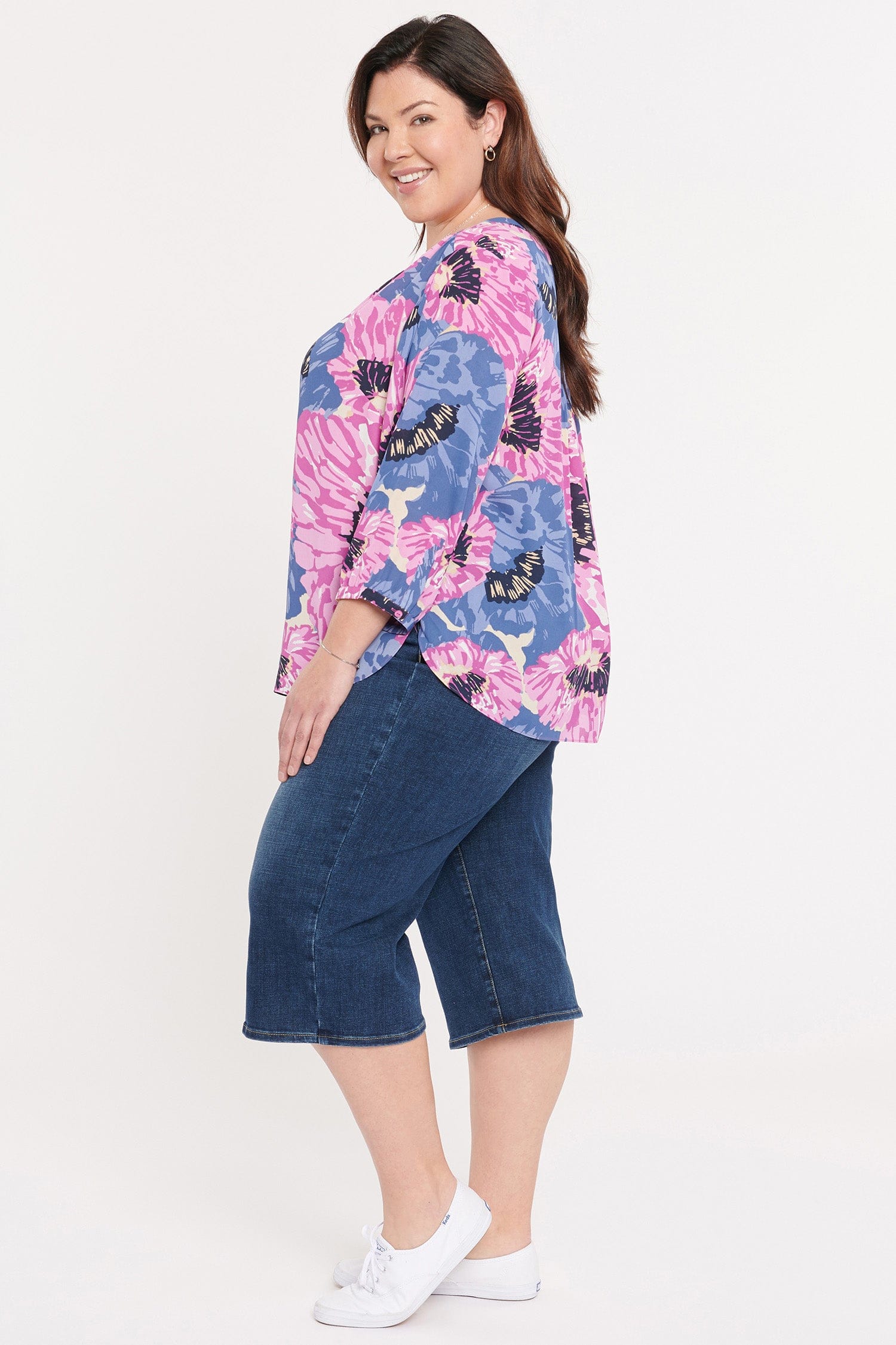 Pintuck Blouse in Plus Size thumbnail 4