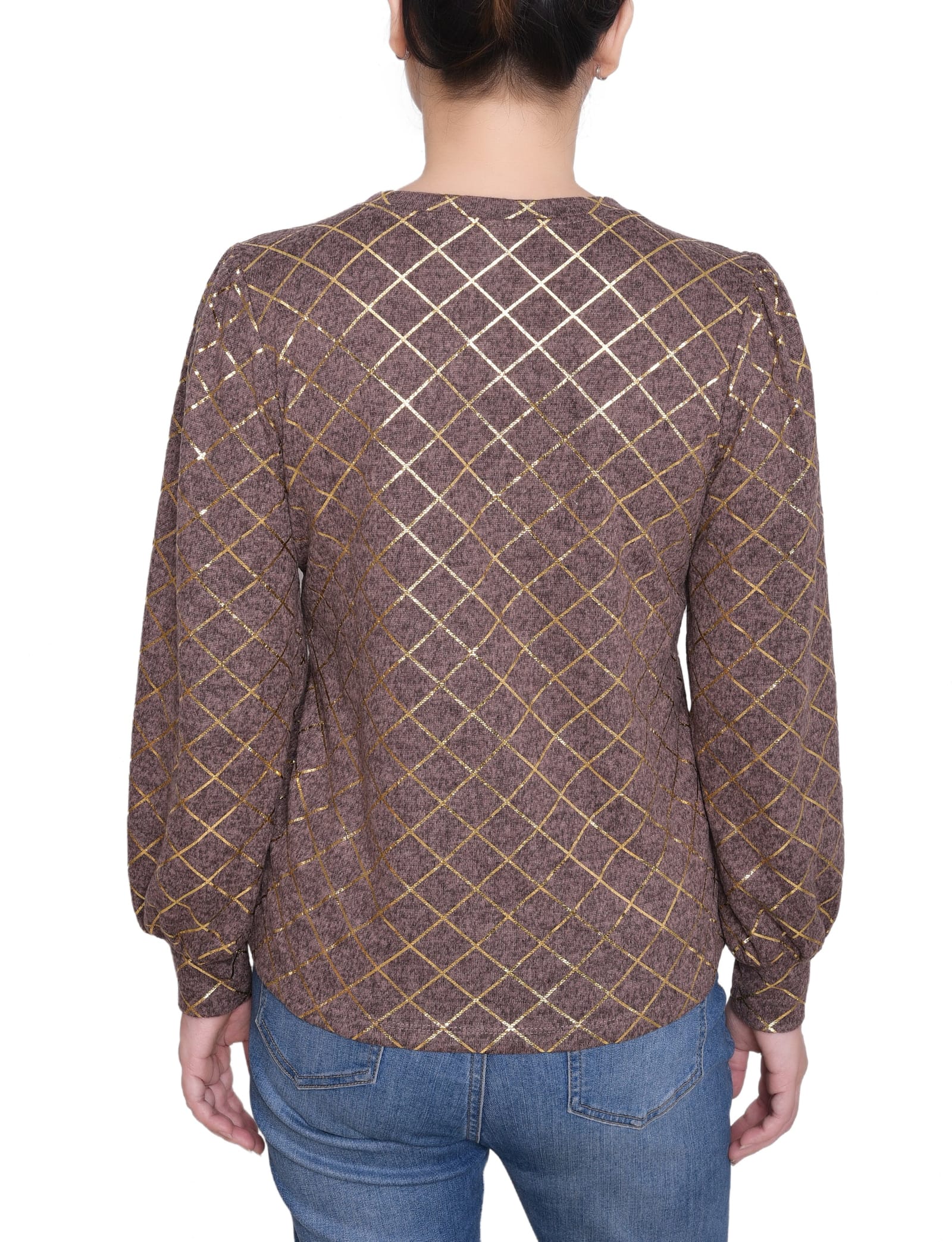 Bishop Sleeve Pullover Top thumbnail 2
