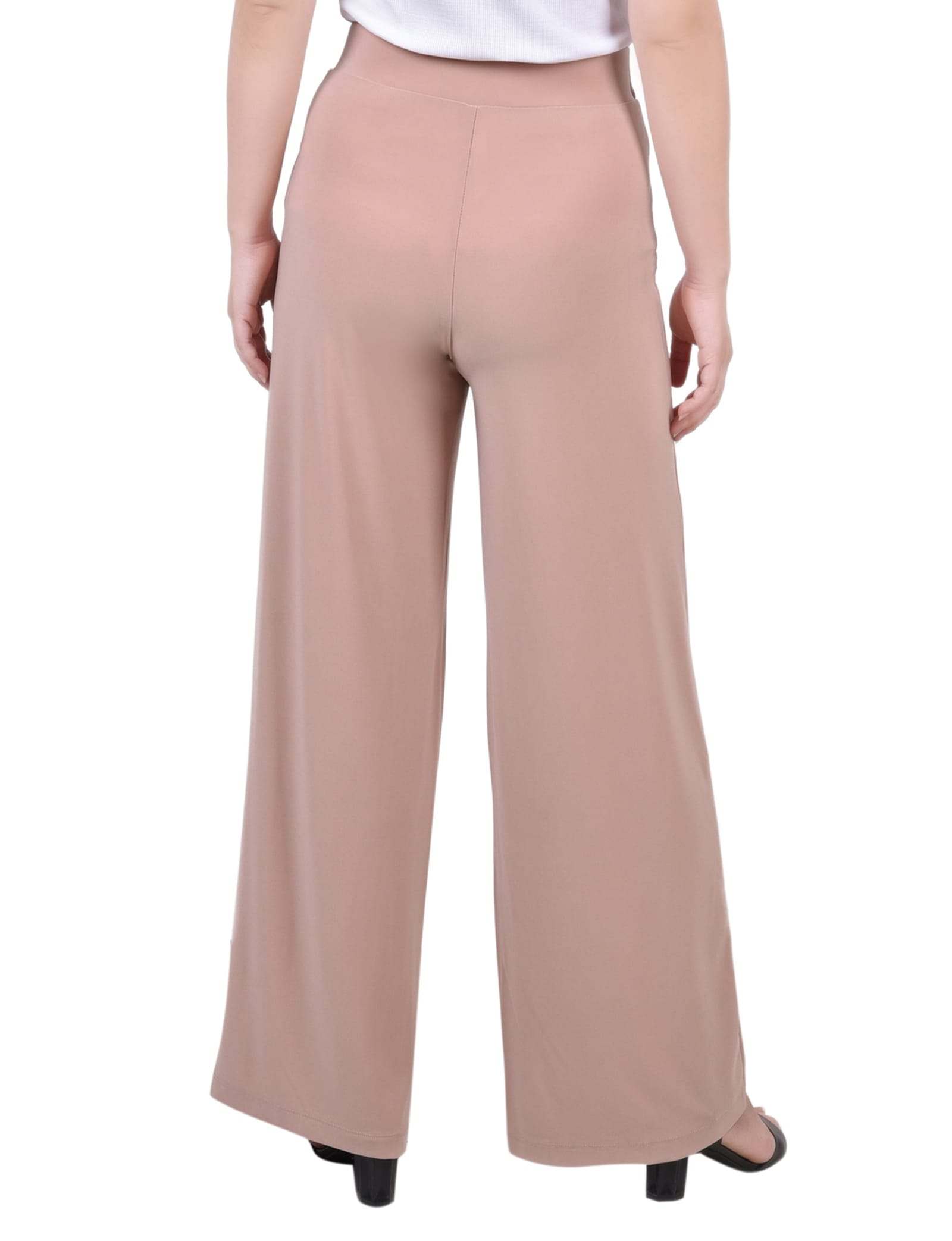 Petite Pull on Palazzo Pants thumbnail 3