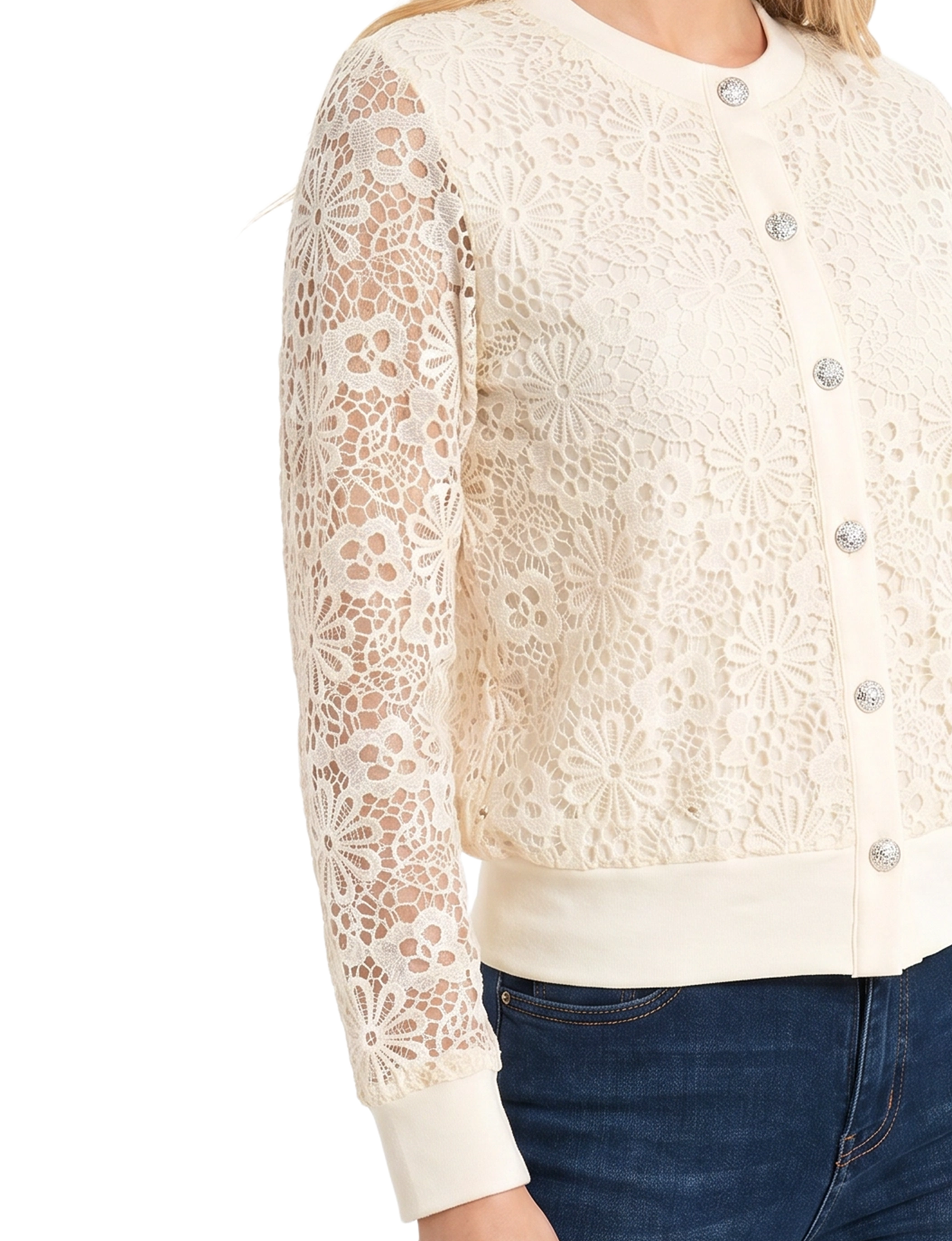 Long Sleeve Lace Blouse thumbnail 3