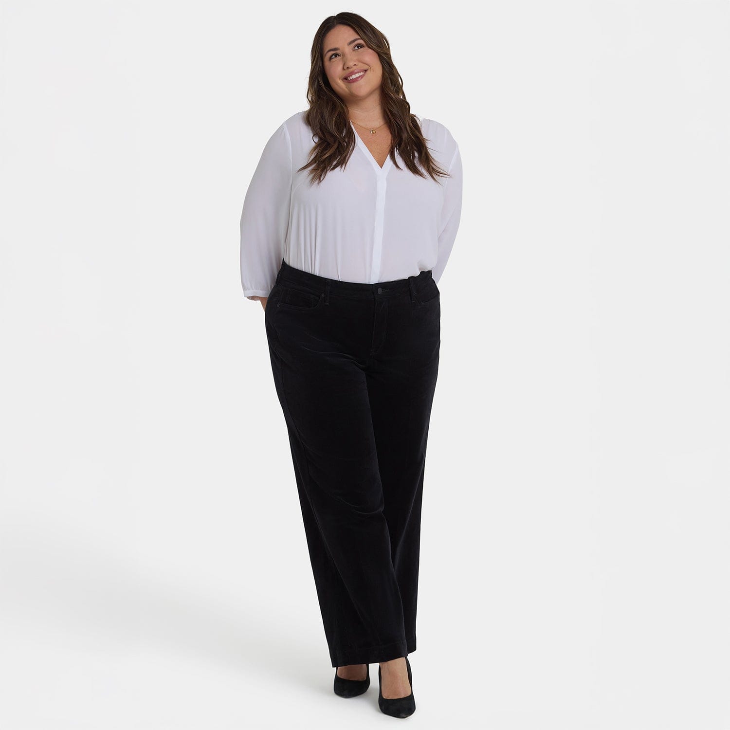 Teresa Wide Leg Pants in Plus Size thumbnail 6