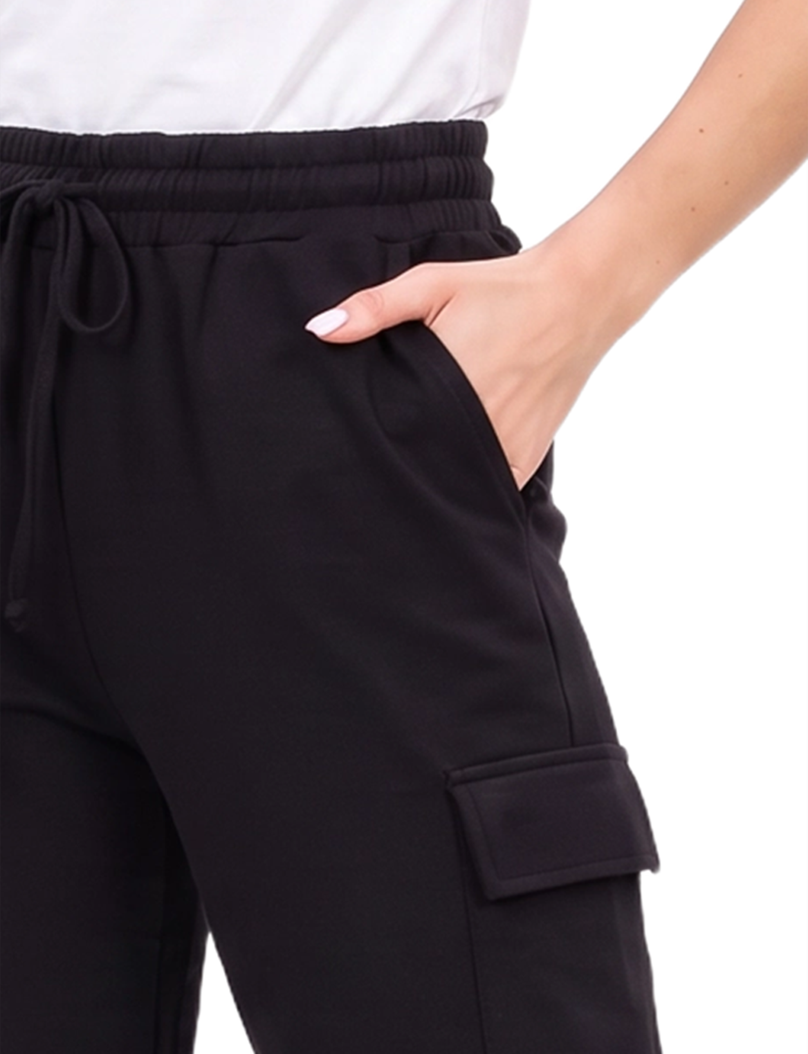 Petite Pull on Cargo Pants thumbnail 3