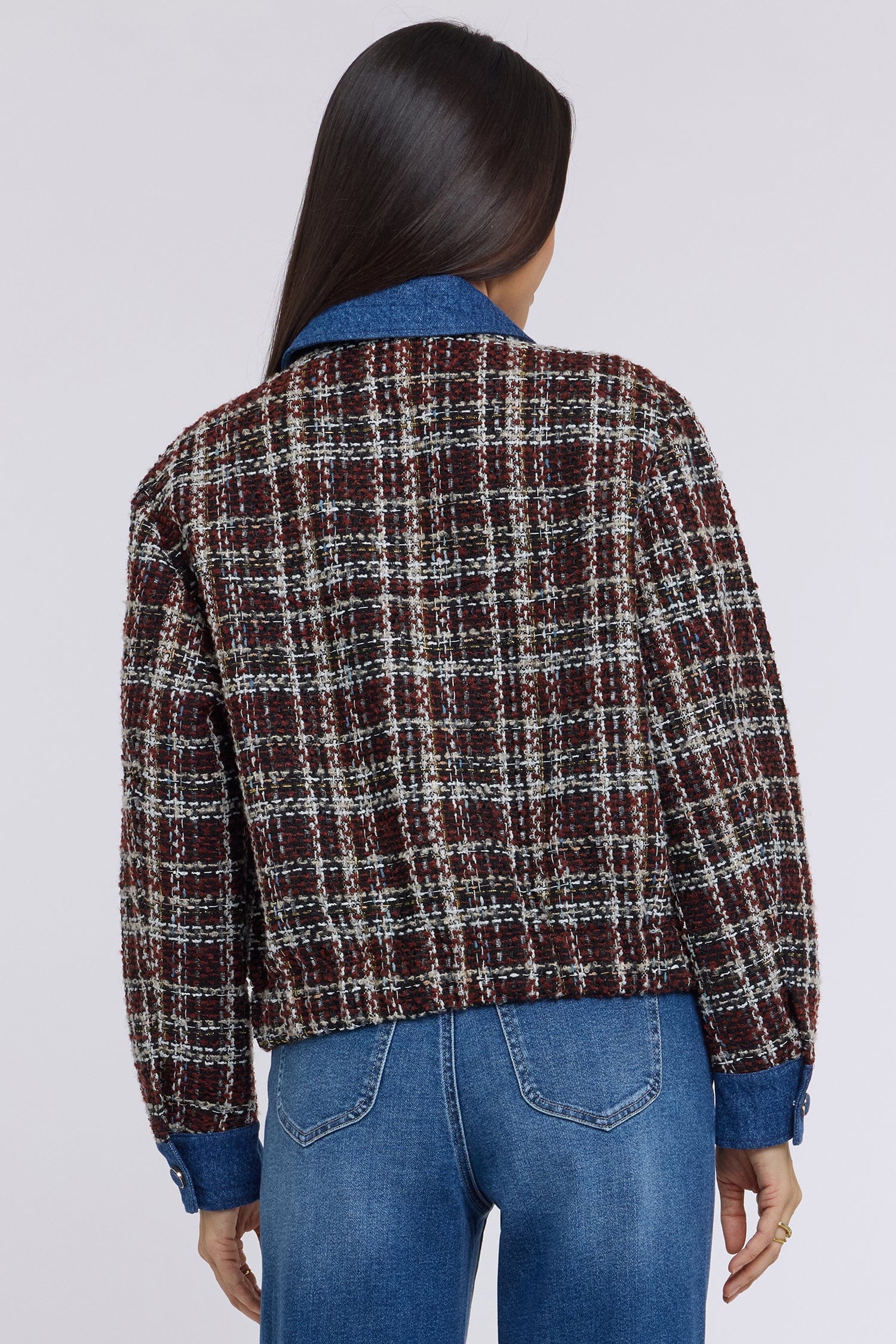 Tweed Baseball Jacket thumbnail 2
