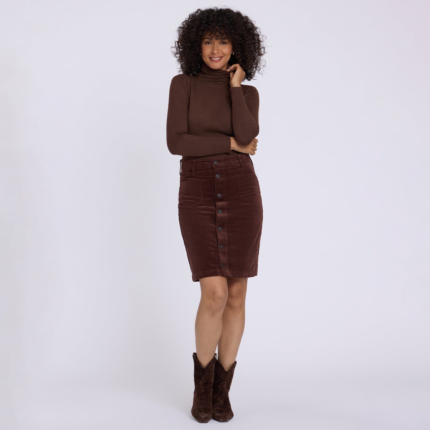 Button Front Skirt thumbnail 6