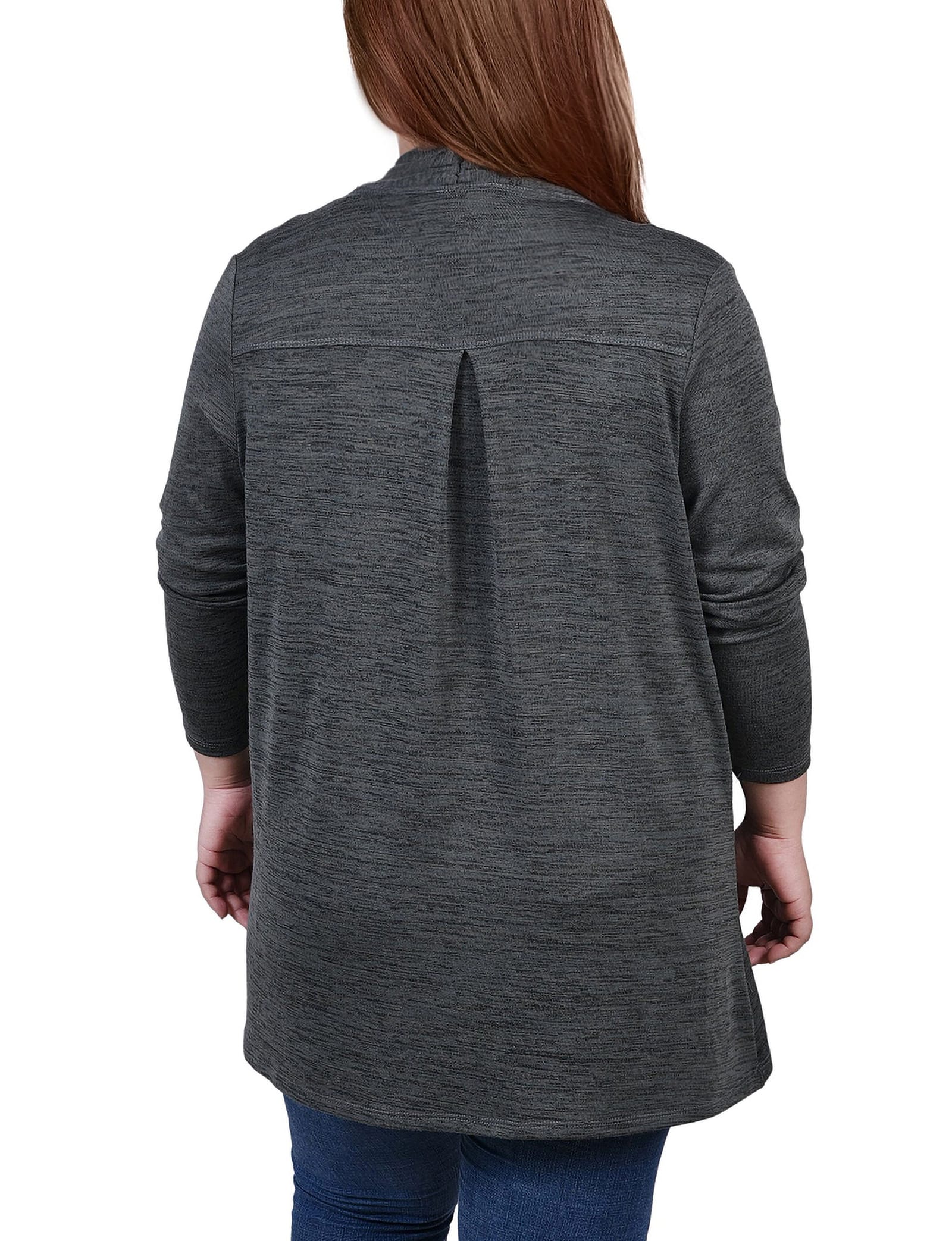 Plus Size Long Sleeve Cardigan thumbnail 2
