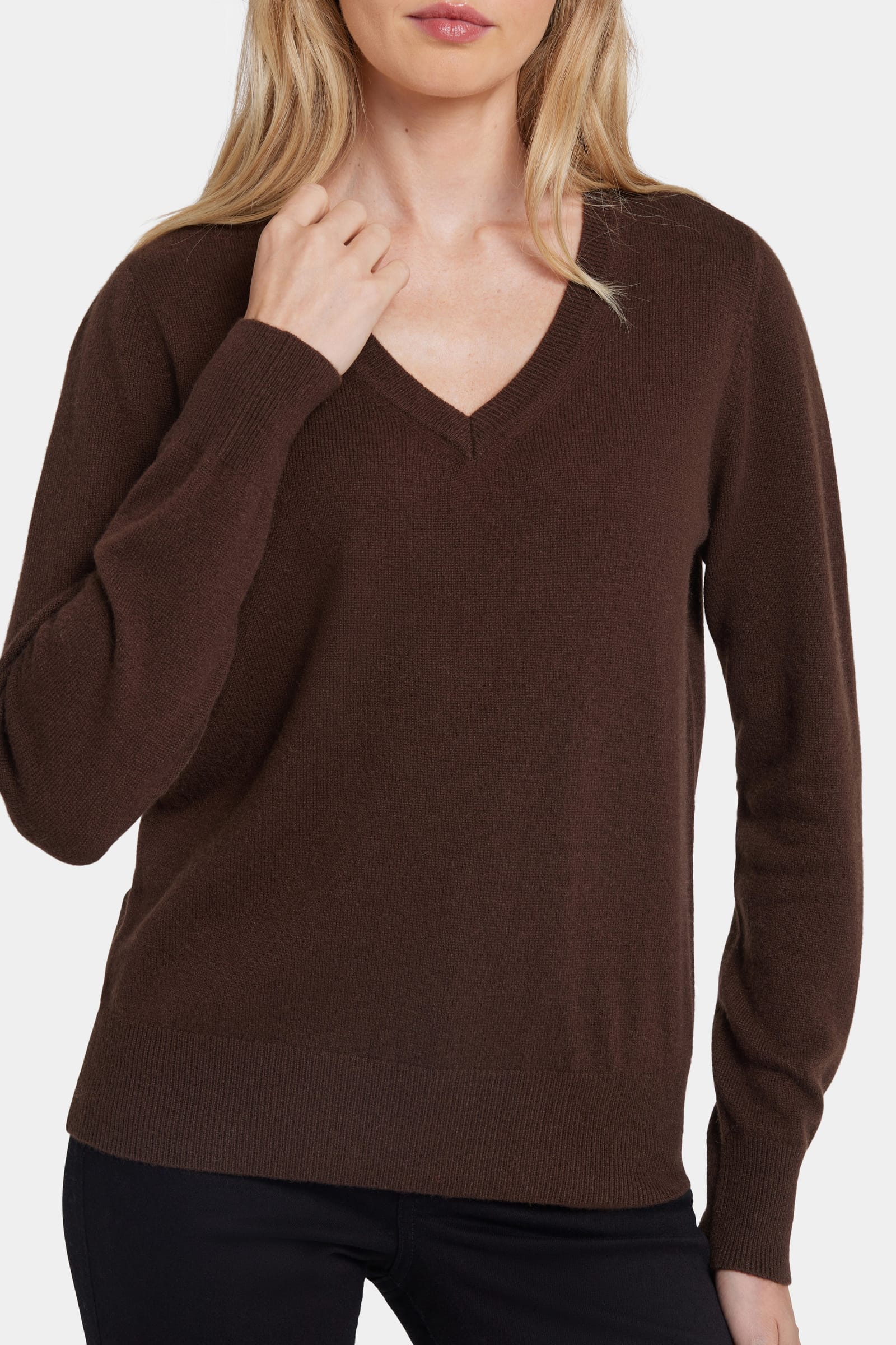 Cashmere Classic V-Neck Sweater thumbnail 6