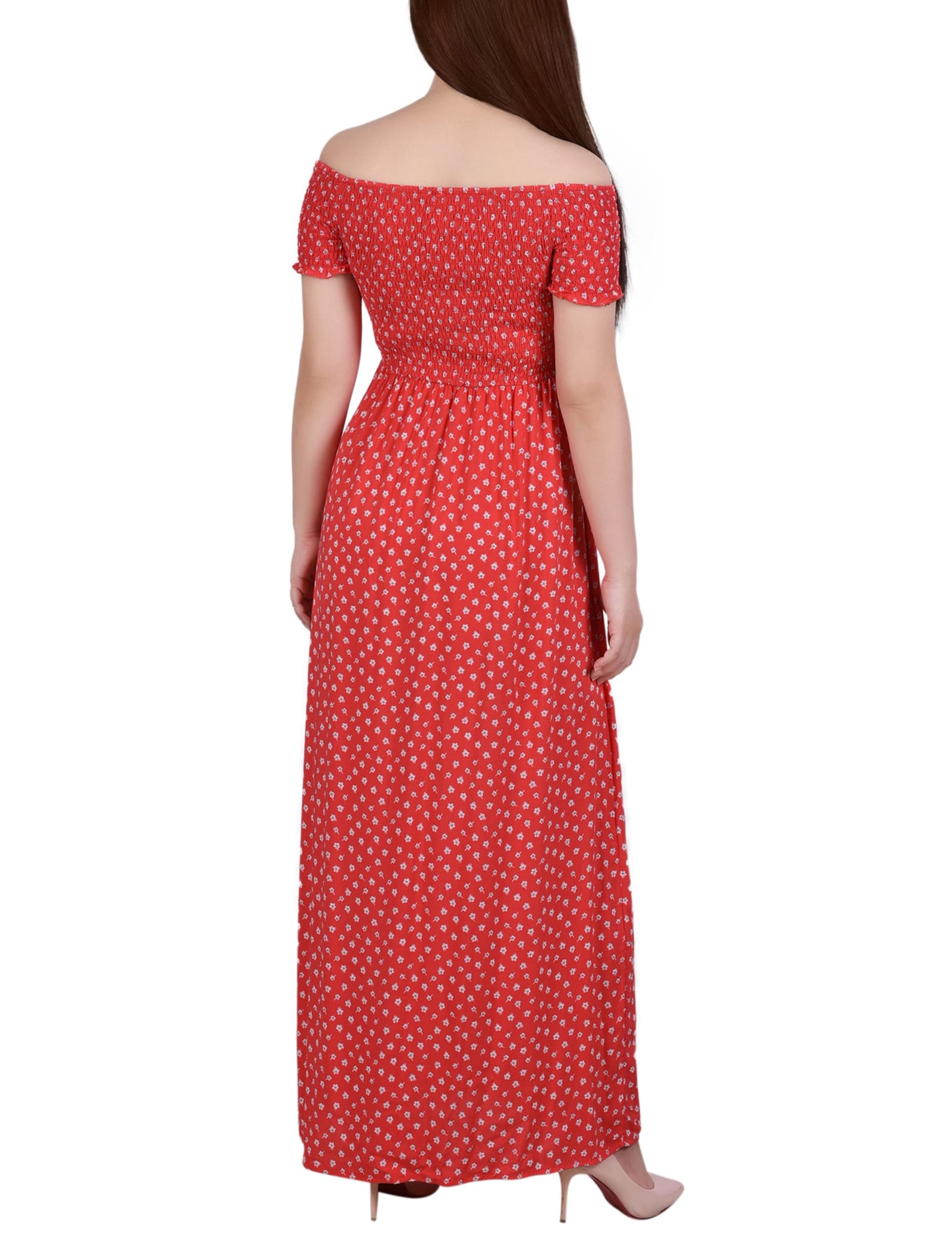 Smocked Bodice Maxi Dress thumbnail 3
