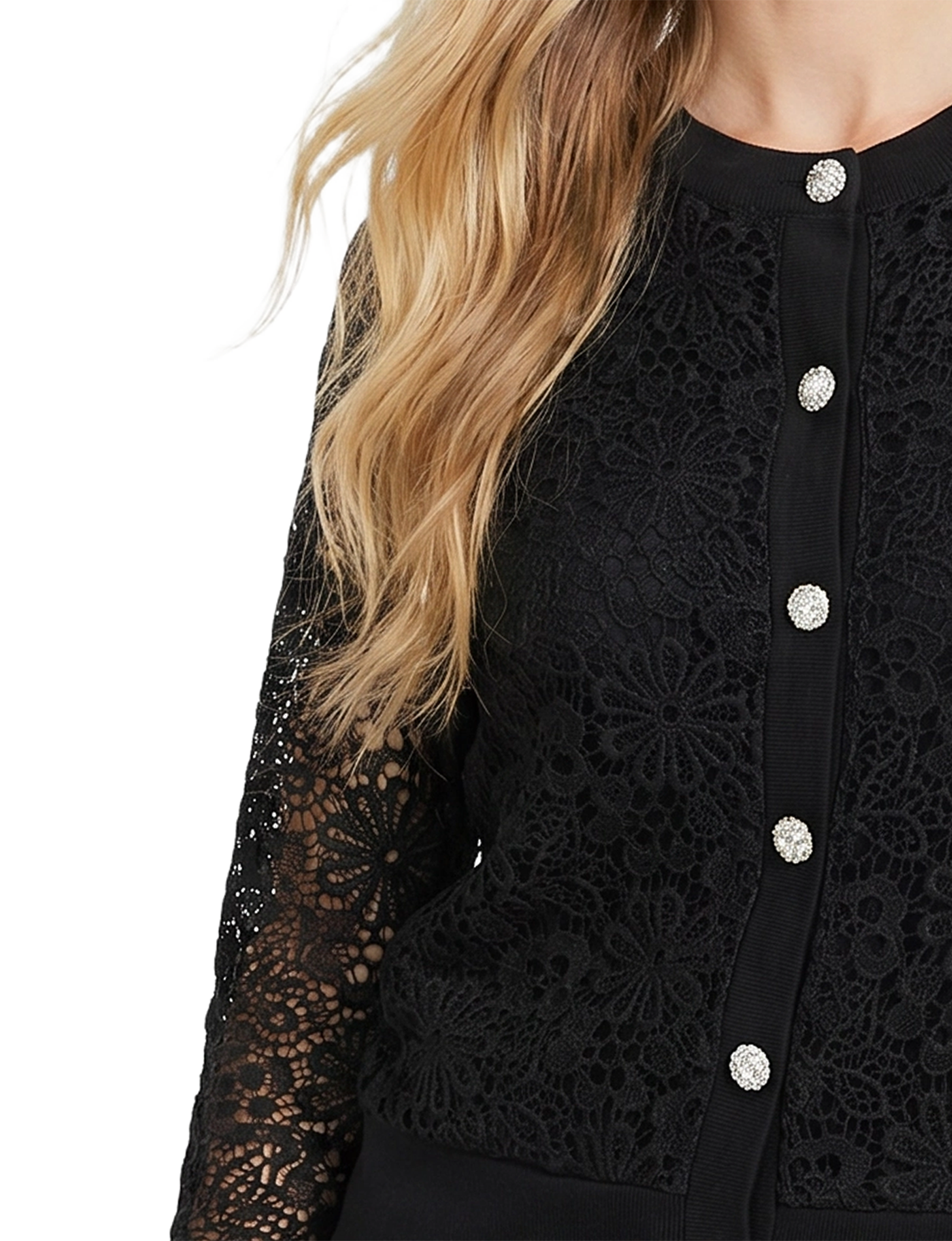 Long Sleeve Lace Blouse thumbnail 3