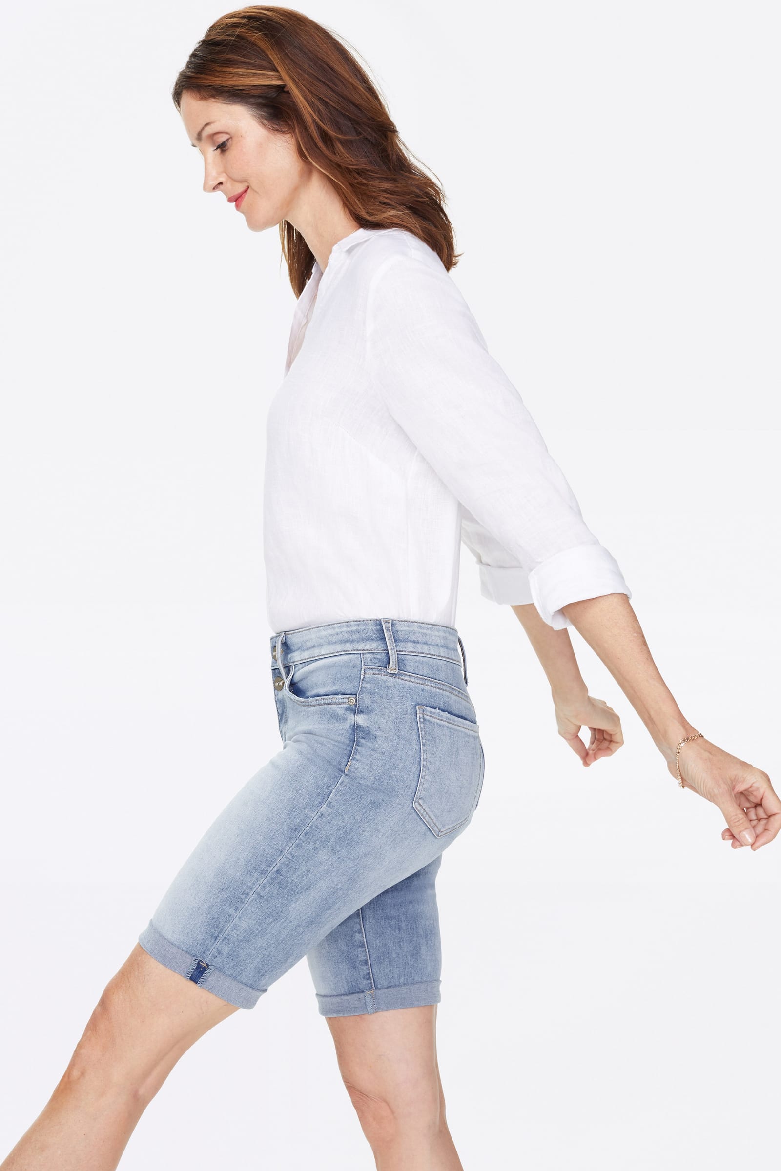 Briella 11 Inch Denim Shorts thumbnail 7