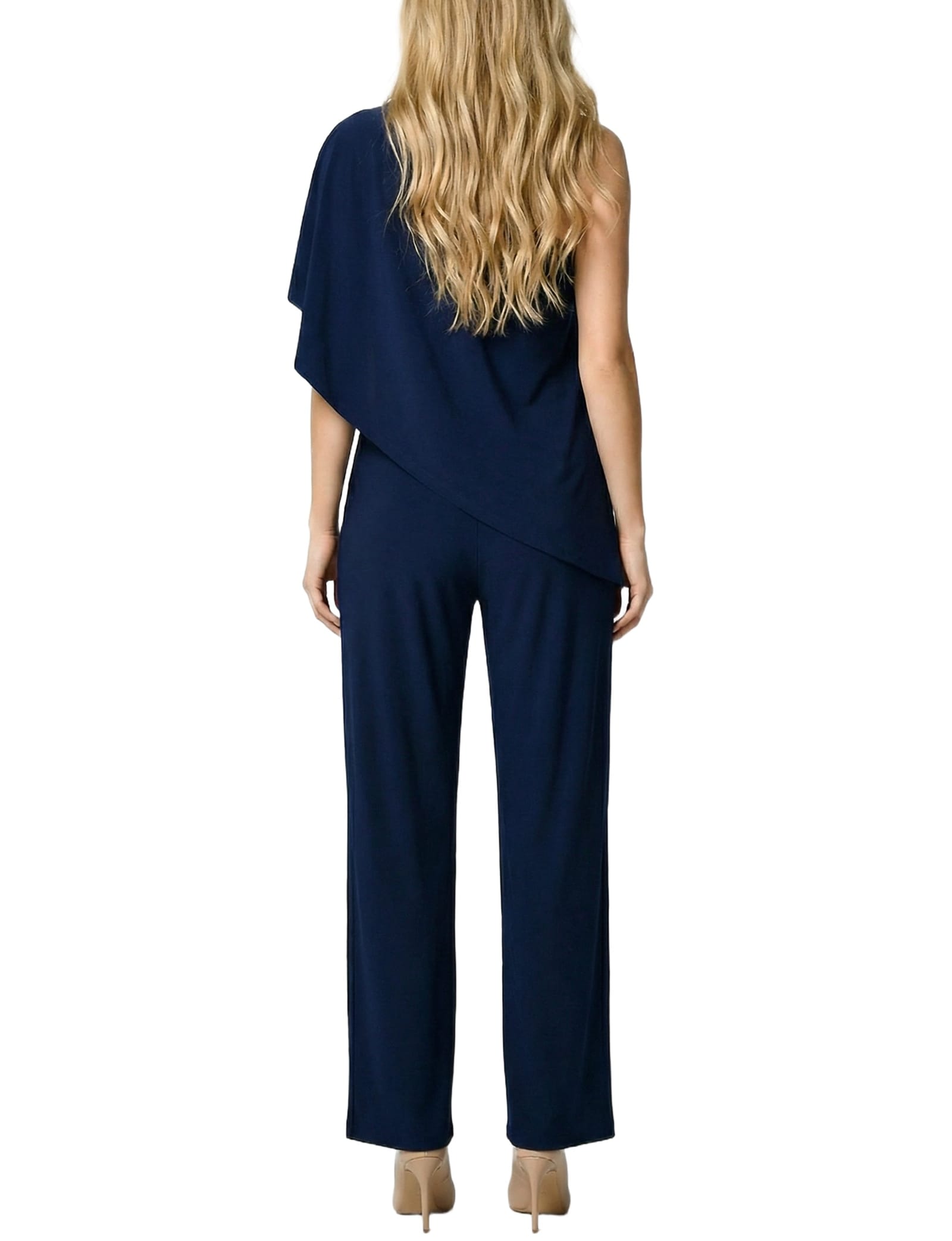 Petite Cape-Top Knit Jumpsuit thumbnail 4