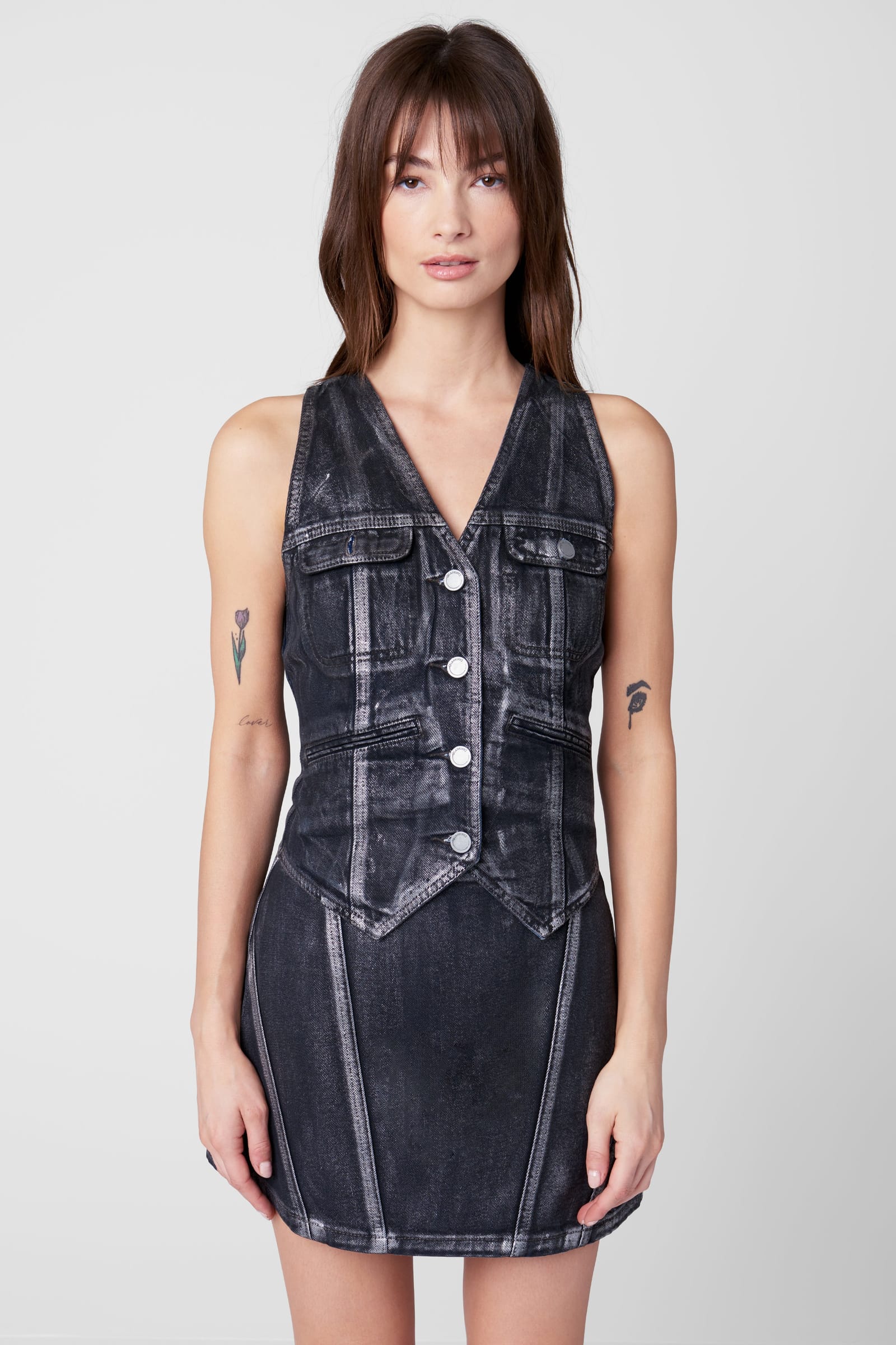 Metallic Heart Vest thumbnail 5